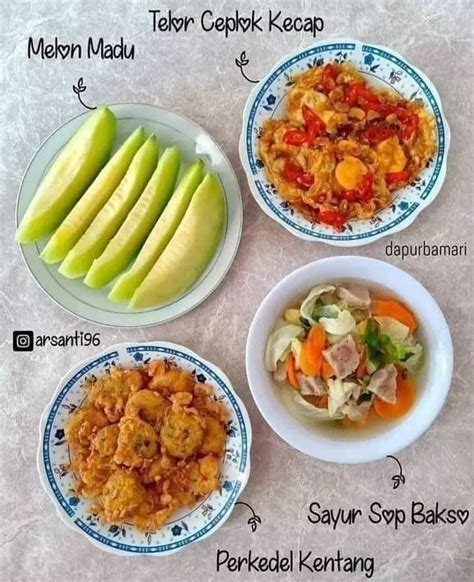 Bingung Mau Masak Apa Intip Ide Menu Masakan Sehari Hari Anti Ribet