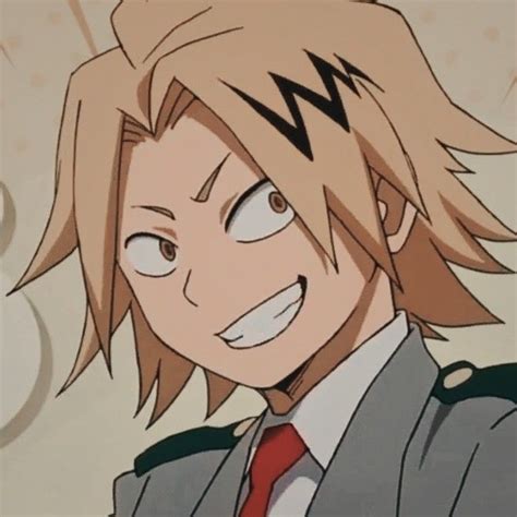 Denki Kaminari Icons Human Pikachu Cute Anime Guys My Hero Academia
