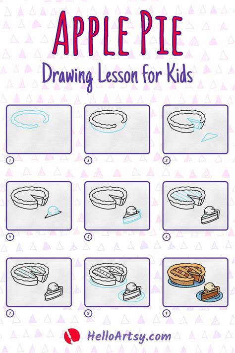 How To Draw Apple Pie