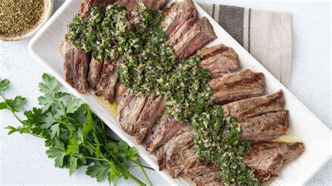 Grilled Skirt Steak With Chimichurri Recipe