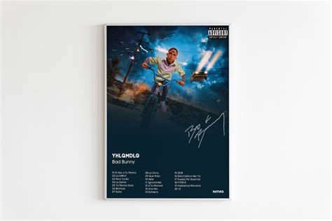 Bad Bunny 'YHLQMDLG' Album Poster
