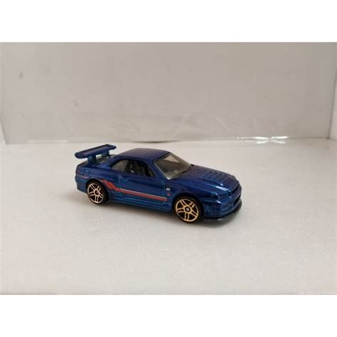 Hot Wheels Nissan Skyline Gtr R Loose Shopee Malaysia