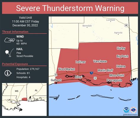 Nws Severe Tstorm On Twitter Severe Thunderstorm Warning Including