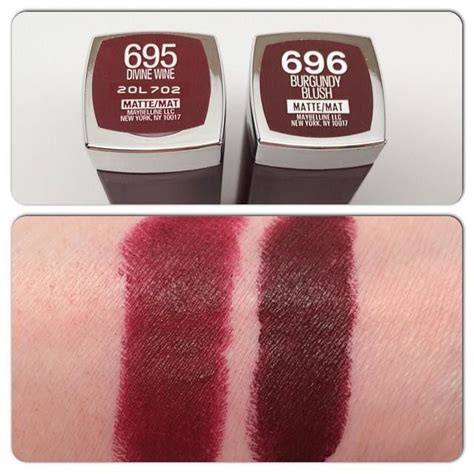 Another Comparison Swatch For Yall Maybelline Creamy Matte Lipsticks