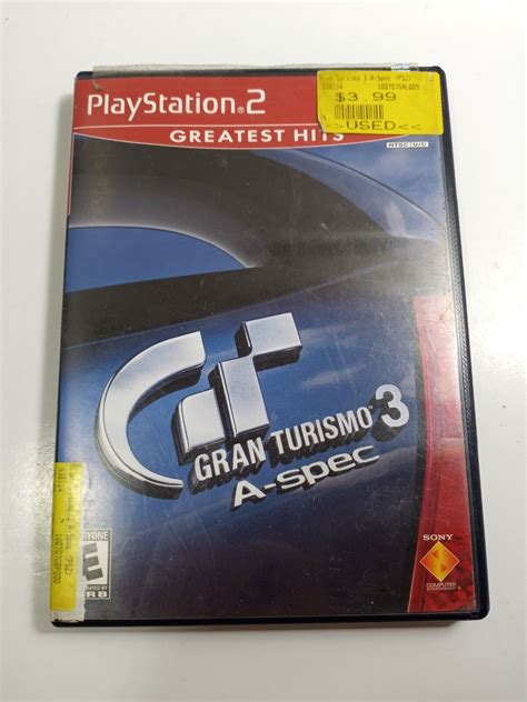 Gran Turismo A Spec Greatest Hits Playstation Ps Complete Cib