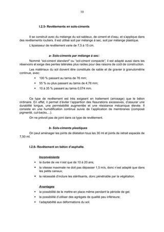 Revetement Des Canaux PDF