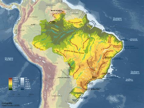 physical map  brazil brazil history map culture population