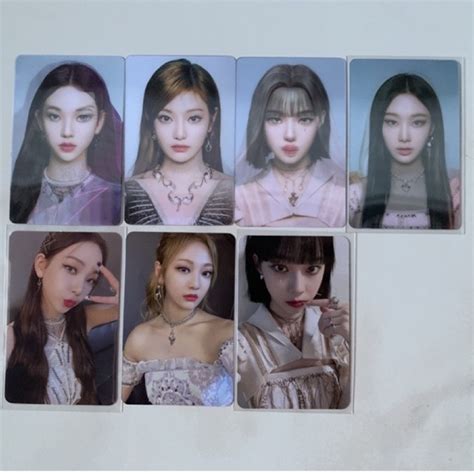 Jual READY STOCK AESPA SAVAGE ALBUM PHOTOCARD LENTICULAR SYNK DIVE