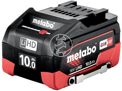 Metabo LiHD akkumulátor 18 V | 10 Ah | Li-Ion Szerszám Webshop - Zákány ...