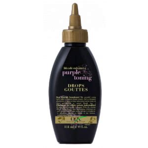 In Depth Analysis And Overview Of OGX Blonde Enhance Purple Fig Iris Toning Drops