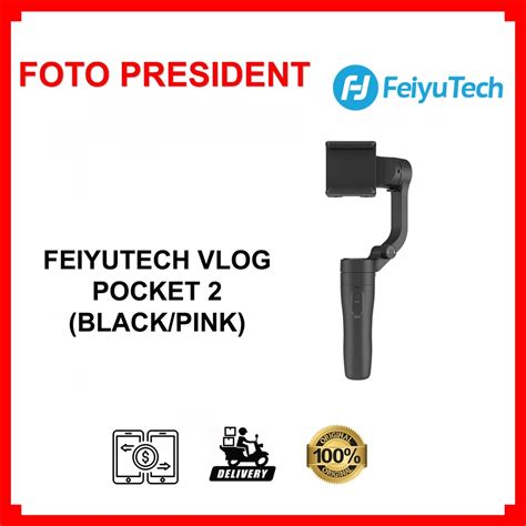 FEIYUTECH VLOG POCKET 2 (BLACK/PINK) | Shopee Malaysia