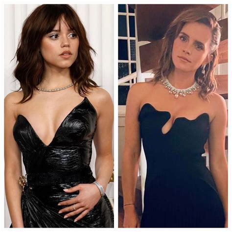 Hottest In Black Jenna Ortega Vs Emma Watson R Celebbattles