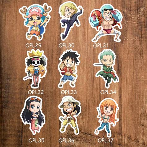 Jual Stiker Sticker Anime One Piece Shopee Indonesia