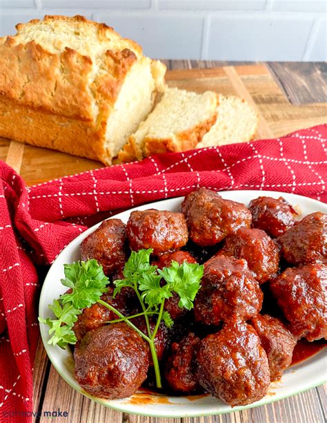 Slow Cooker Cranberry Chili Meatballs Recipe Eat Move Make