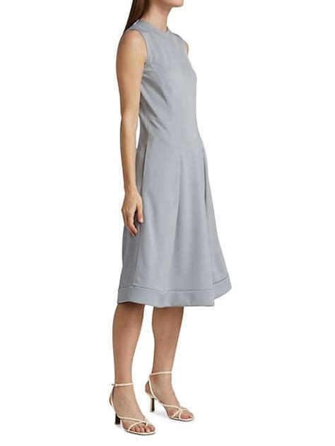 Shop Giorgio Armani Trompe Loeil Fit And Flare Dress Saks Fifth Avenue