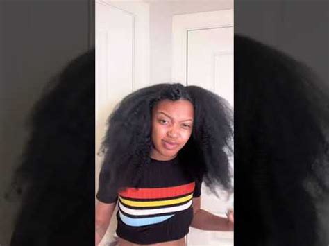 Afro Kinky Curly Tape In Hair Extensions Curlsqueen Install Youtube