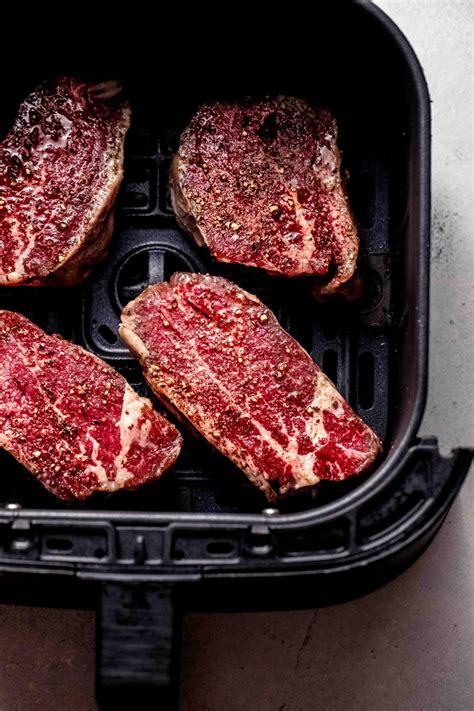 Air Fryer Filet Mignon with Garlic Butter (Easy & Tender!)