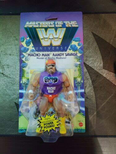 Mattel Wwe Masters Of The Universe Macho Man Randy Savage Action Figure