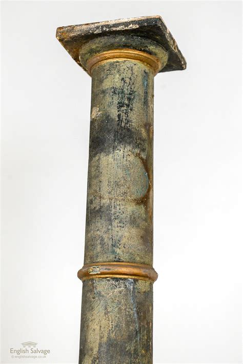 Salvaged Metal Pillars