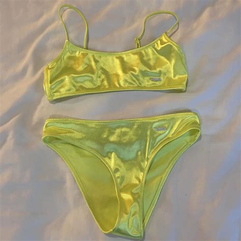 Triangl Bikini Size Small Top And Medium Bottom Depop