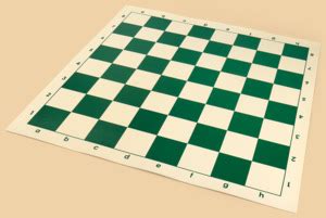 Шахматная доска Виниловая зелёная (43 на 43 см) - Доски шахматные ...