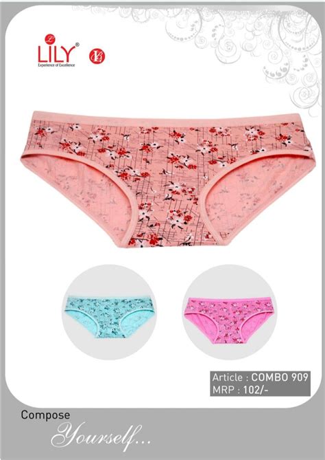 Lily Mix Ladies Cotton Printed Panties Mid 12 Rs 50 Box Tap Trader