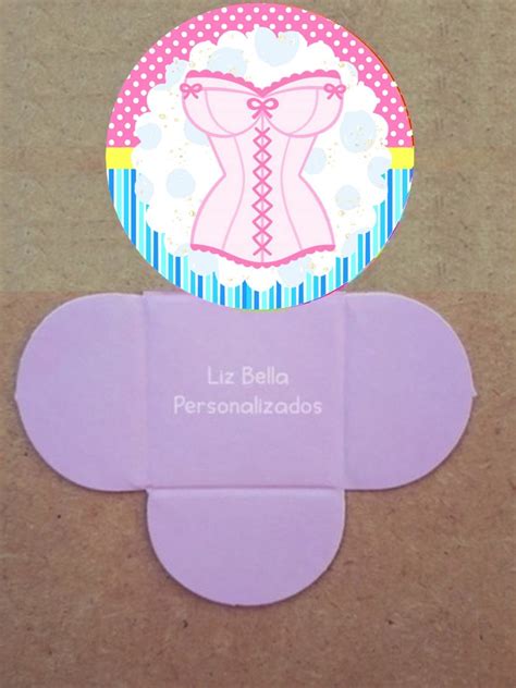 Forminhas para Doces Chá de Lingerie Unidades Elo