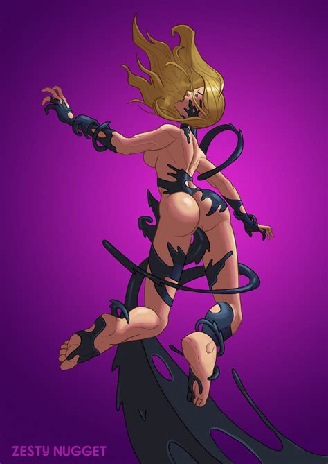 Symbiote Blonde Commission By Zestynugget Hentai Foundry