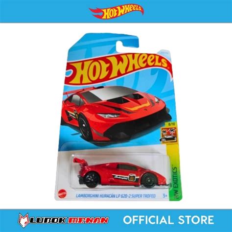 Hot Wheels Lamborghini Huracan LP620 2 Super Trofeo Red Shopee Malaysia