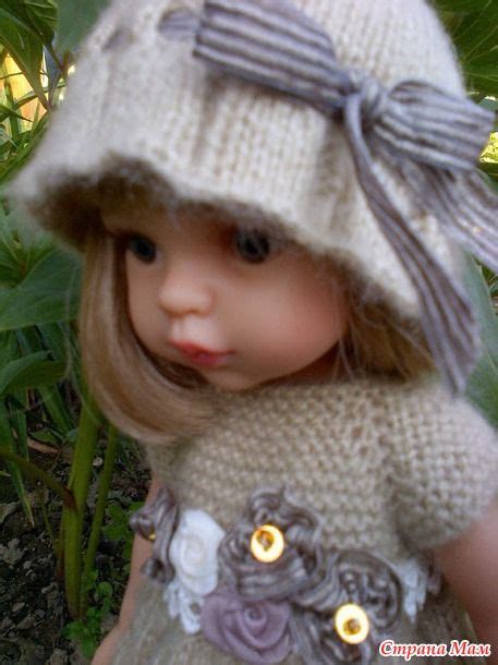 Платье на куклу 32 см спицами - Страна Мам