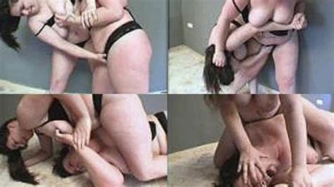 MST E 18 1 SD Ella Vs Steffi Slip BH Extreme Erotic BBW Catfights Clips4sale