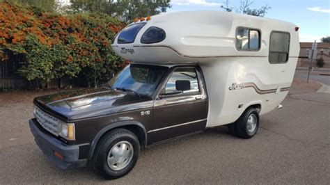 1984 Chevrolet S10 Dually Camper Spacecraft For Sale Chevrolet S 10