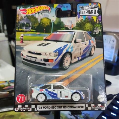 Hot Wheels Boulevard Ford Escort Rs Cosworth Se Shopee Malaysia