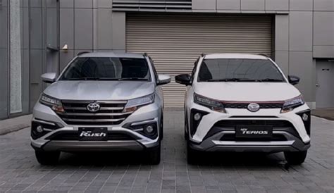 Mobil Kembar Toyota Rush Dan Daihatsu Terios Cek Spesifikasi Lengkap