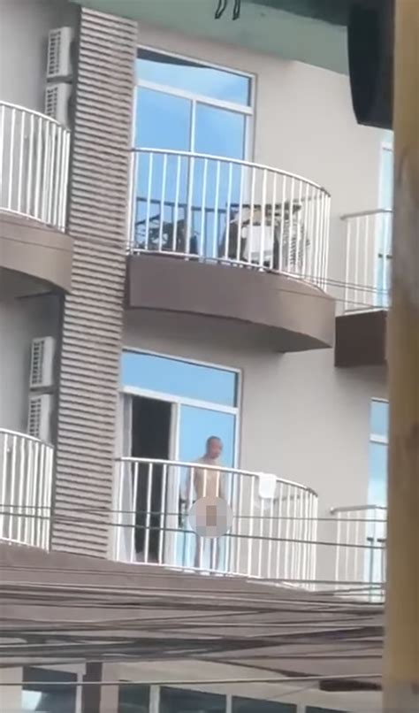 Tourist Seen Walking Naked At Sabah Hotel Balcony Nabbed By Police WeirdKaya