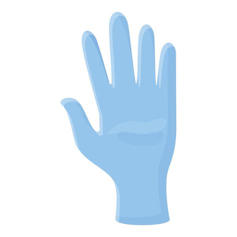 Clinic Medical Gloves Icon Cartoon Style Vector Art At Vecteezy