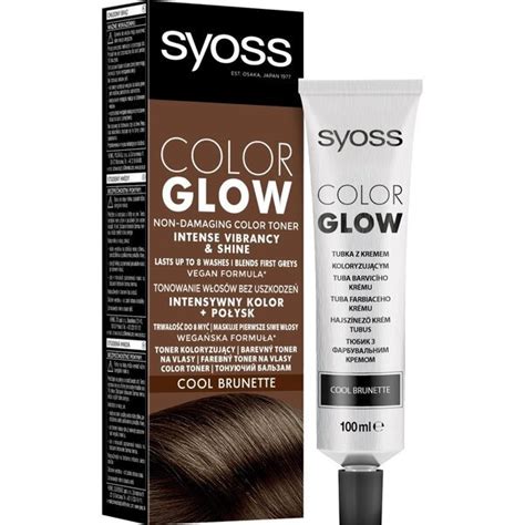 Тонирующий бальзам для волос Syoss Color Glow без аммиака Холодный ...