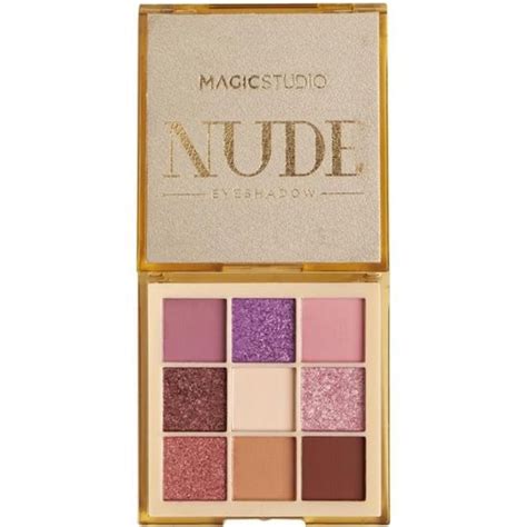 Palette 9 fards à paupières NUDE Brun Cuivré Cdiscount Au quotidien