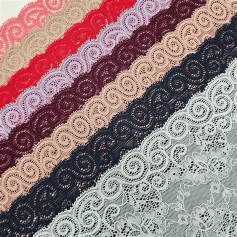 Renda Para Lingerie Metros Cm Poliamida Elastano Shopee Brasil