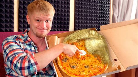 С ВОЛОСАМИ ПИЦЦА ВКУСНЕЕ? =) Славный Обзор. Play Pool. - YouTube