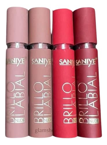 Kit Brillo Labial Labial Mate Nude Saniye Pzas MercadoLibre