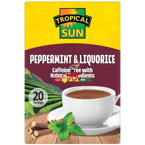 Peppermint & Liquorice Tea - I Eat Ghana