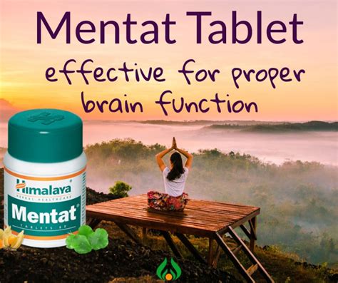 Mentat tablet- Benefits, ingredients, indications, dosage, diet ...