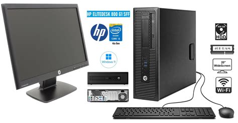 computadora de escritorio hp intel corei ghz sff compuservicios