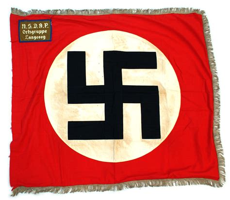 At Auction: German WWII NSDAP district standard