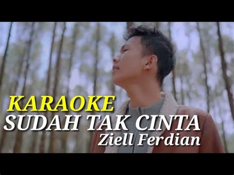 Karaoke Ziell Ferdian Sudah Tak Cinta Youtube