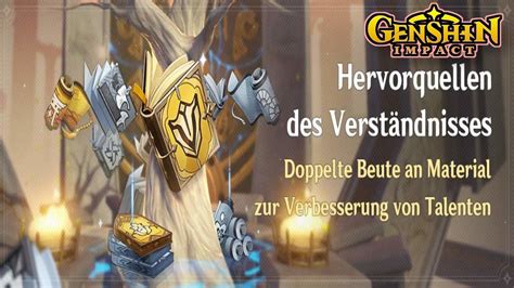 Genshin Impact Aktion Hervorquellen des Verständnisses Doppelte