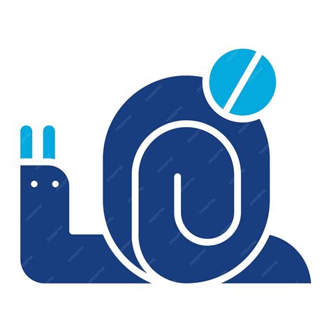 Premium Vector | Snail control duotone illustration
