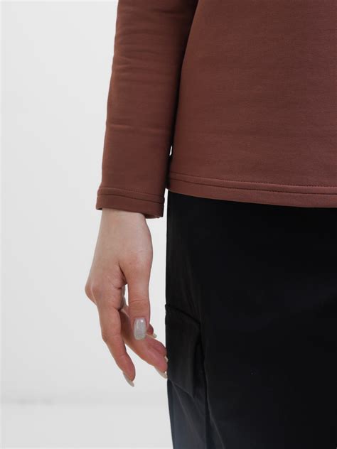 Женский лонгслив FERUCOSIM, оверсайз, футболка с длинным рукавом ...