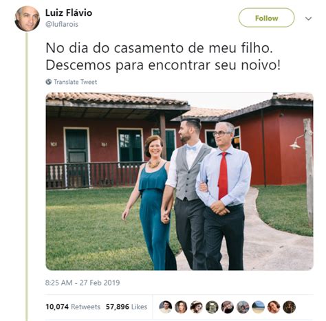 Pai Faz Emocionante Thread Sobre Casamento Do Filho Gay E Viraliza